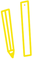 yellow straws icon
