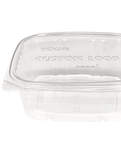 embossed food container