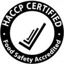 haccp certified food safety accredited logo